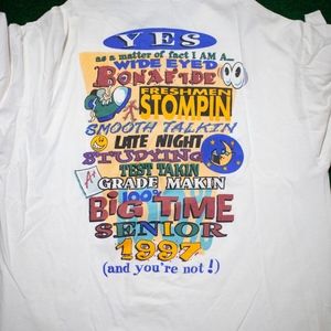Vintage 1997 Seniors Shirt